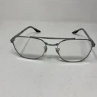 Ray-ban RB6485 2502 55-19-145 Gunmetal Black Clear Eyeglasses PC99 Pre-owned. Price: $51.00.