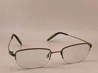 Eddie Bauer Eyeglasses Frame EB32045 Half Rim Khaki Green Black 53-19-140 Pre-owned. Price: $24.87.