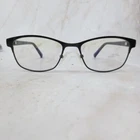 Revolution Eyewear Victoria Eyeglasses Frame Women's Black Half Rim 50-16-135 Pre-owned. Price: $35.99.