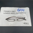 Nike Flexon 4600 200 Brown Metal Oval Eyeglasses Frames 41-19 135 Kids G44 Pre-owned. Price: $29.40.
