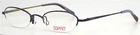 Esprit ET9265 077 Purple Womens Oval Half Rim Eyeglasses 46-19-135 B:24 New. Price: $29.99.