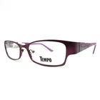 Tempo Wm 5108 Pink Purple Rectangular Full Rim Eyeglasses Frame 51-16 135 Mm New. Price: $36.93.