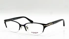 New Coach Hc 5058 9192 Satin Black/black Authentic Eyeglasses 49-17. Price: $87.74.