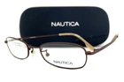 New Nautica Eyeglasses 7084 001 Satin Cafe 48-18-135 With Case. Price: $69.97.