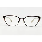 Marchon Uptown Eyeglasses Womens Brown Tortoise Cat Frames 52-16-135 Pre-owned. Price: $31.99.