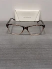 Michael Kors Eyeglasses Frames MK4044 3251 Bree Pink Tortoise Square 52-16-135 New. Price: $59.99.