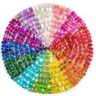 Cludoo Hole Glass Beads For Jewelry Making, 224PCS Large, 13 Colors New. Price: $28.26.