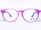 New Ray Ban Junior RB1554 3672 Childrens Rubber Violet Eyeglasses Frames 46/16. Price: $42.49.