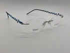 New Bioeyes X7 Col. 318 Blue Authentic Eyeglasses 52-17-145MM Comes W/ Full Set. Price: $90.00.