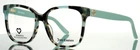 Juicy Couture JU260/G Yje Blue Tortoise Womens Square Eyeglasses 54-17-145 B:48 New. Price: $49.99.