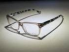 New Lucky Brand Eyeglass Frames VLBD236 Beige Crystal Cat Rectangular. Price: $120.00.