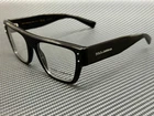 Dolce & Gabbana DG3384 501 Black Men's 54 Mm Eyeglasses New. Price: $175.20.