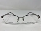Marcolin Eyewear MA5015 079 54-16-140 Burgundy Half Rim Eyeglasses Frame WS63 New. Price: $240.00.
