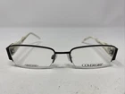 Covergirl CG0876 002 54-18-135 Black /ivory Half Rim Eyeglasses Frame 0952 New. Price: $50.40.