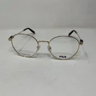 Fila Eyewear VFI450 0300 Gold 51-19-145 Round Eyeglasses 190V New. Price: $63.75.