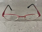 Jungle Eyewear Parrot Cherry 45-16-130 Red Metal Full Rim Eyeglasses Frames Only Pre-owned. Price: $17.32.
