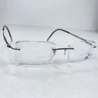 Silhouette Eyeglasses Frames 5521 9040 Black Rimless 55-19 140 Austria Pre-owned. Price: $39.00.