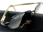 Rare Maui Jim Hilo Sunglasses Gunmetal Black W/ Grey Polarized Lenses Mj 133-02 Pre-owned. Price: $319.99.