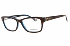 Liz Claiborne 616 0DW2 00 Havana Blue 55MM Eyeglasses New Authentic. Price: $36.43.