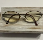 Vintage Luxottica 2249 T126 Eyeglasses Frames Only Gold Half Rim 50-18-130 Pre-owned. Price: $14.25.