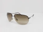 Safilo Ufo 2 MWC-1S Matte Black W/brown Gradient Lens Men Sunglasses Nuovo. Price: $128.22.