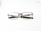 Oakley Eyeglasses Frames Only, Deringer, OX5066-0452, 52-18-133, Raw Chrome Pre-owned. Price: $69.99.