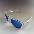 Oakley Holbrook Sunglasses - Clear Frame /blue Sapphire Iridium Polarized Lens New. Price: $34.00.