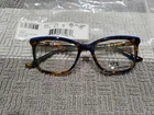 By Gwen Stefani GX052 Eyeglass Frames Blue Horn 50 16 135 New. Price: $23.99.