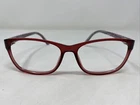Elle EL13398 53-15-135 Red Laminate Plastic Full Rim Eyeglasses Frame J838 Pre-owned. Price: $25.50.