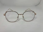 Lensmart Imani Rose Gold Round Eyeglass Frames 52-19-141 W/ Case Pre-owned. Price: $9.99.