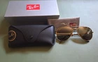 Ray Ban RB3625 Gold Polarized Unisex 58 Mm Sunglasses 9196G5 New. Price: $149.99.
