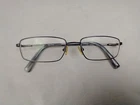 Nautica N7161 Black Metal Rectangle Eyeglasses Frame 53-16 140 Pre-owned. Price: $24.74.