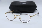 New Vogue 4084 5078 Havana Gold Authentic Eyeglasses W/case 50-20. Price: $58.65.