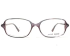 Anne Klein Eyeglasses Frames AK8042 131 Clear Gray Purple Square 51-16-135 New. Price: $52.27.