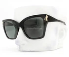 Jimmy Choo Sunglasses Polished Black Pale Gold Jc 5012 5000/87 With Case New. Price: $199.50.