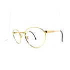 Luxotica Klixx Goldelectroplated 49-21-140MM Eyeglasses Frames Only Good Pre-owned. Price: $9.99.