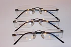 New Optic World W008 Eyeglass Frames 53-18-137 Color Choice Clear For Rx. Price: $9.75.