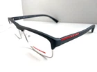 Prada Sport Vps 06F UFK-1O1 Gray 54MM Semi-rimless Men's Eyeglasses Frame Italy New. Price: $189.99.