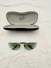 Ray Ban Sunglasses RB3155 57-16 Black Blue Gradient Mirror Pre-owned. Price: $63.71.