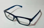 Nike 5535 Eyeglass Frames Kids Youth 420 130 Dark Navy Blue Rectangle W/case Pre-owned. Price: $25.00.