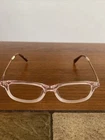 Toms Women Eyeglasses Frames Alexis 50-16-147 Milky Pink Crystal Fade 10012802 Pre-owned. Price: $59.95.