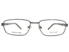 Donald Trump Eyeglasses Frames 70-3 Black Gray Green Rectangular 56-17-140 New. Price: $59.32.