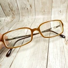 Moschino Brown Eyeglasses Frames W/ Metal Temples 3667-V 494 53-17-140 Italy Pre-owned. Price: $45.34.