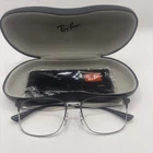 New Ray-ban Rb 6421 2997 Black Gunmetal Authentic Frames Eyeglasses 54-18. Price: $64.49.