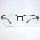 Ray-ban Rb 6428 2995 Matte Black Semi-rimless Eyeglass Frames 54-19-145 Mens Pre-owned. Price: $44.99.