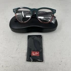 Ray Ban Rb 4471V 8194 Iris Green/transparent Red Eyeglasses 51MM Demo Lens New. Price: $79.99.