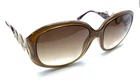 Emilio Pucci EP604S 705 Brown Gold Butterfly Eyeglasses Frames 57-18 125 Italy Pre-owned. Price: $64.99.