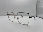 Max & Co. MO5097 033 54/15 140 Women Black/ Rose Gold Square Eyeglasses A5174 New. Price: $84.99.