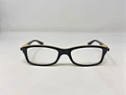 Ray Ban Eyeglasses Frames RB1546 3435 46-16-125 Black/yellow Full Rim MS15 Pre-owned. Price: $155.99.