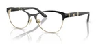 New Versace Women's Eyeglasses VE1233Q 1366 Black 53MM. Price: $88.43.